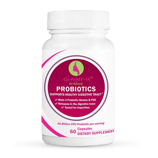 All Natural Probiotics Online - Ginger-U